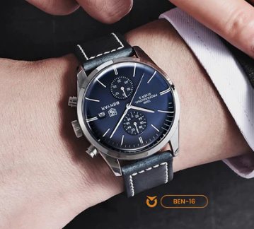 RELOJ BENYAR AZUL 5187 
CASUAL PARA HOMBRE - COLOMBIA 