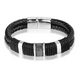 Negro-Plateado / M - 20 cm