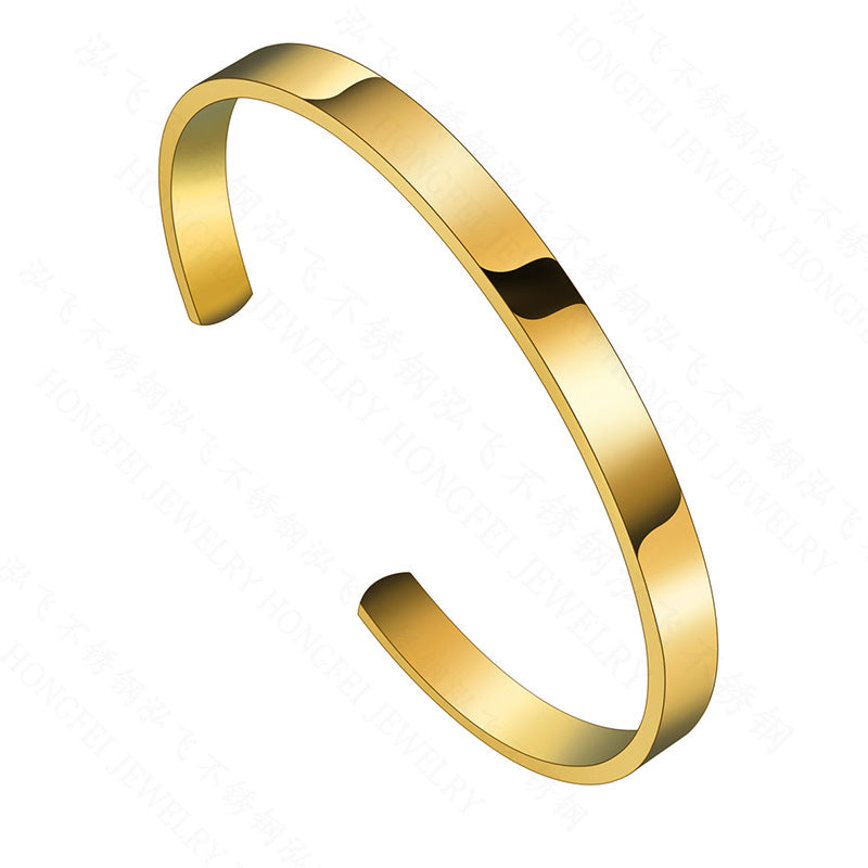 BRAZALETE CIRCULAR DORADO TIPO ARO| BRA-43