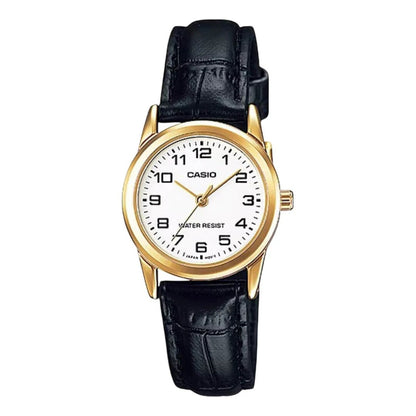 MTP-V001 / LTP-V001 | RELOJ CASIO DE CUERO PARA PAREJA | SKU: CAS-228/CAS-203