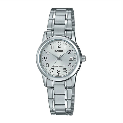 MTP-V0012D / LTP-V002 | RELOJ CASIO DE ACERO PARA PAREJA | SKU: CAS-137 / CAS-208