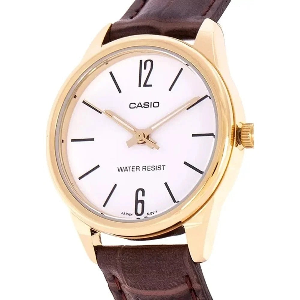 LTP-V005 | RELOJES CASIO ORIGINAL DE CUERO | CAS-211, CAS-212
