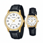 MTP-V001 / LTP-V001 | RELOJ CASIO DE CUERO PARA PAREJA | SKU: CAS-228/CAS-203
