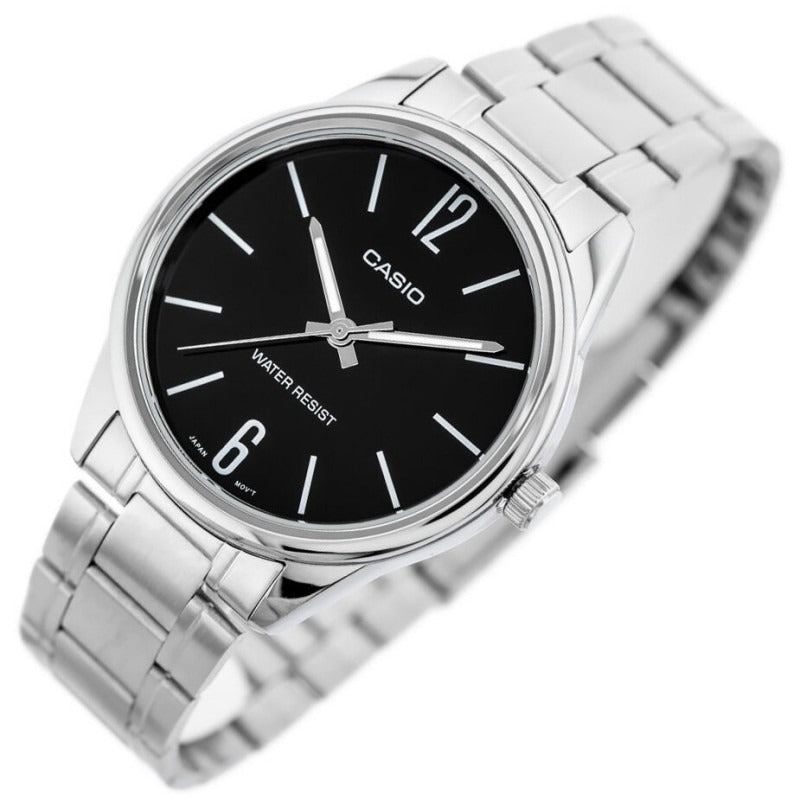 MTP-V005 | RELOJ CASIO ORIGINAL DE ACERO PLATEADO | CAS-235, CAS-236