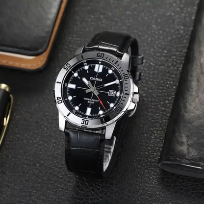 MTP-VD01D | RELOJ CASIO ORIGINAL DE ACERO/CUERO | CAS-265, CAS-269, CAS-270