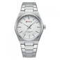 8439 | RELOJ CURREN ORIGINAL ACERO PLATEADO/DORADO | CUR-129, CUR-130, CUR-131