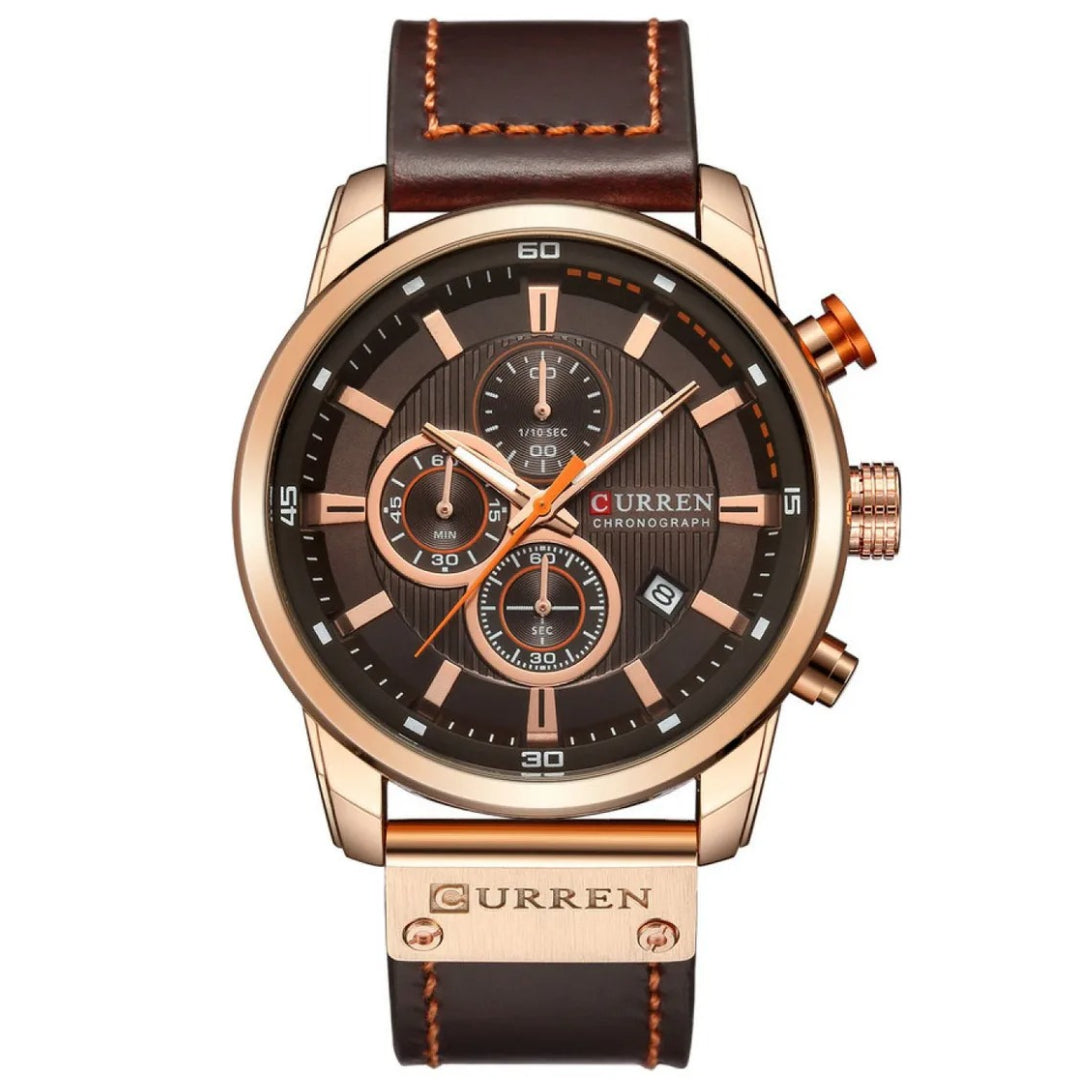 RELOJ CURREN ORIGINAL 8291 MARRÓN CASUAL | CUR-38, CUR-44, CUR-101