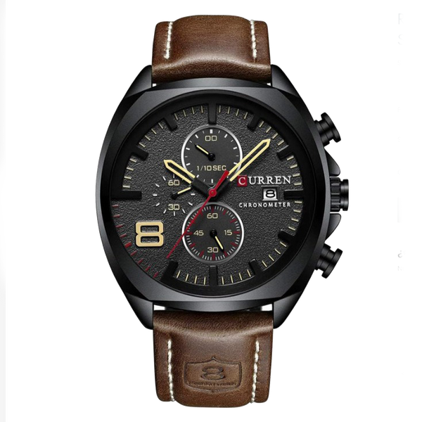 RELOJ CURREN CASUAL MARRON OSCURO| SKU: CUR-113