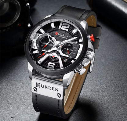 RELOJ CURREN 8329 ORIGINAL NEGRO, AZUL Y MARRÓN | CUR-28, CUR-29, CUR-56, CUR-117