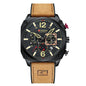 8398 | RELOJ CURREN ORIGINAL CUERO GRIS/MARRÓN/VERDE | CUR-85, CUR-86