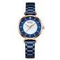9072 | RELOJ CURREN ORIGINAL AZUL/DORADO/PLATEADO/ORO ROSA CASUAL