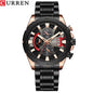 8401 | RELOJ CURREN ORIGINAL ACERO | CUR-92, CUR-93