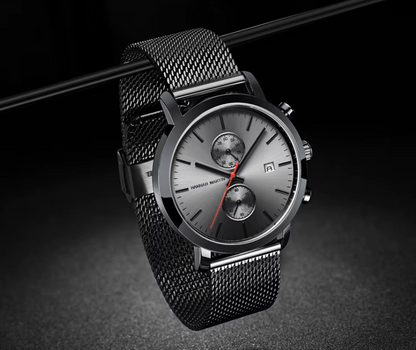 RELOJ HANNAH MARTIN ELEGANTE NEGRO Y AZUL | SKU: HAN-16, HAN-67, HAN-68, HAN-91