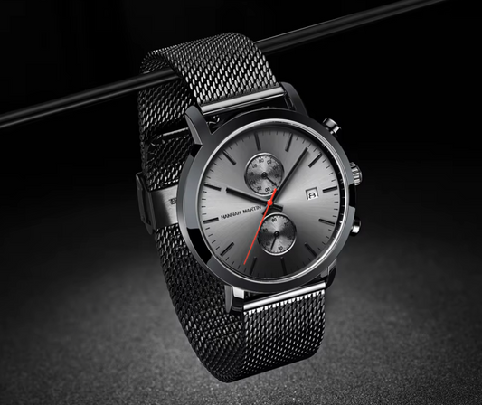 RELOJ HANNAH MARTIN ELEGANTE NEGRO | SKU: HAN-67