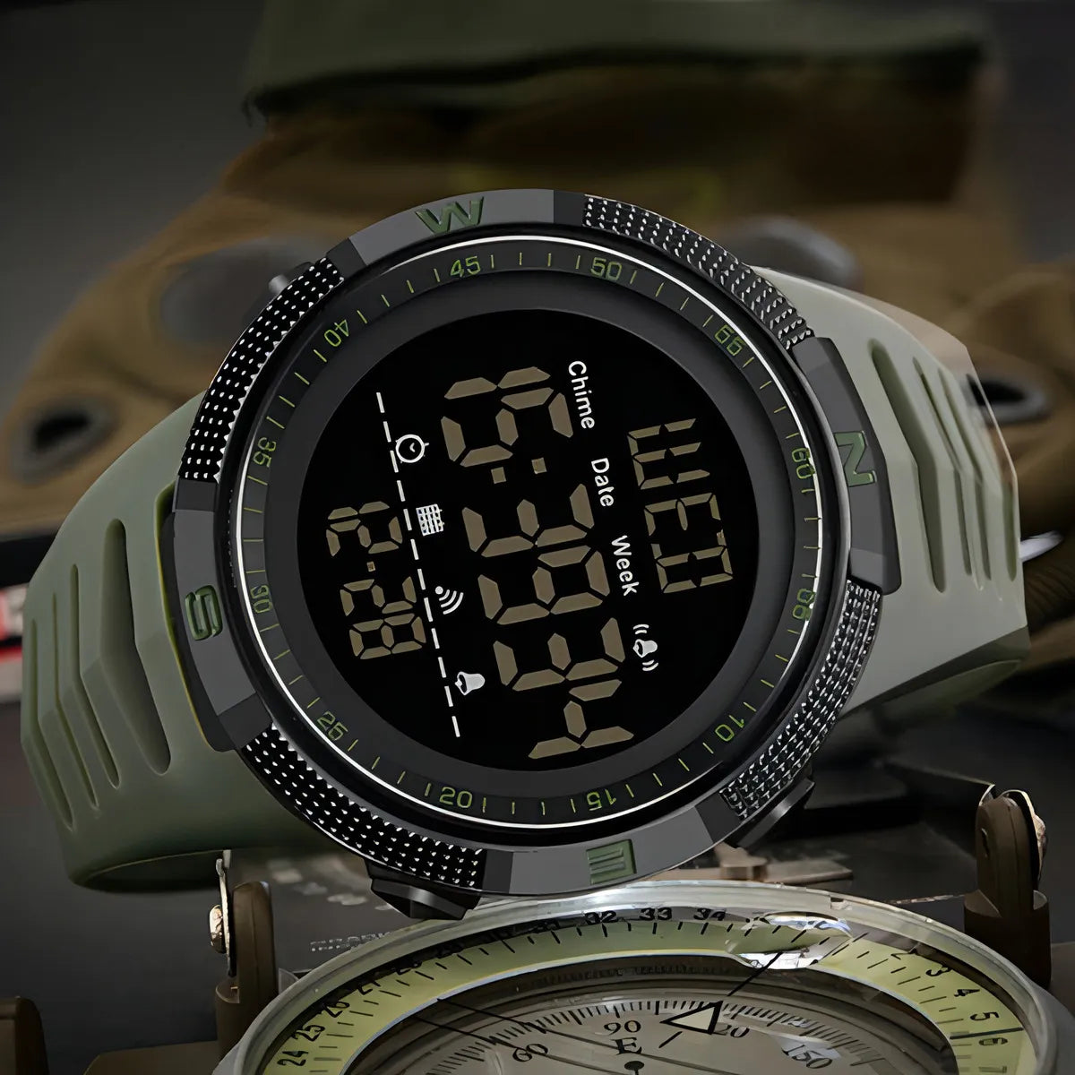 RELOJ SANDA 6014 FUTURISTA NEGRO| SAN-22 | SAN-124