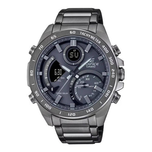 ECB-900MDC-1ADR | RELOJ DE ACERO PARA HOMBRE CASIO EDIFICE - GRIS
