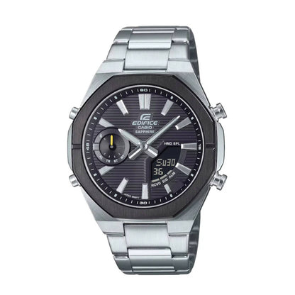 ECB-S10DB-1ADF | RELOJ DE ACERO PARA HOMBRE CASIO EDIFICE - NEGRO