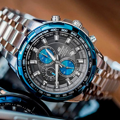 EF-539D-1A2VUDF | RELOJ DE ACERO PARA HOMBRE CASIO EDIFICE - AZUL