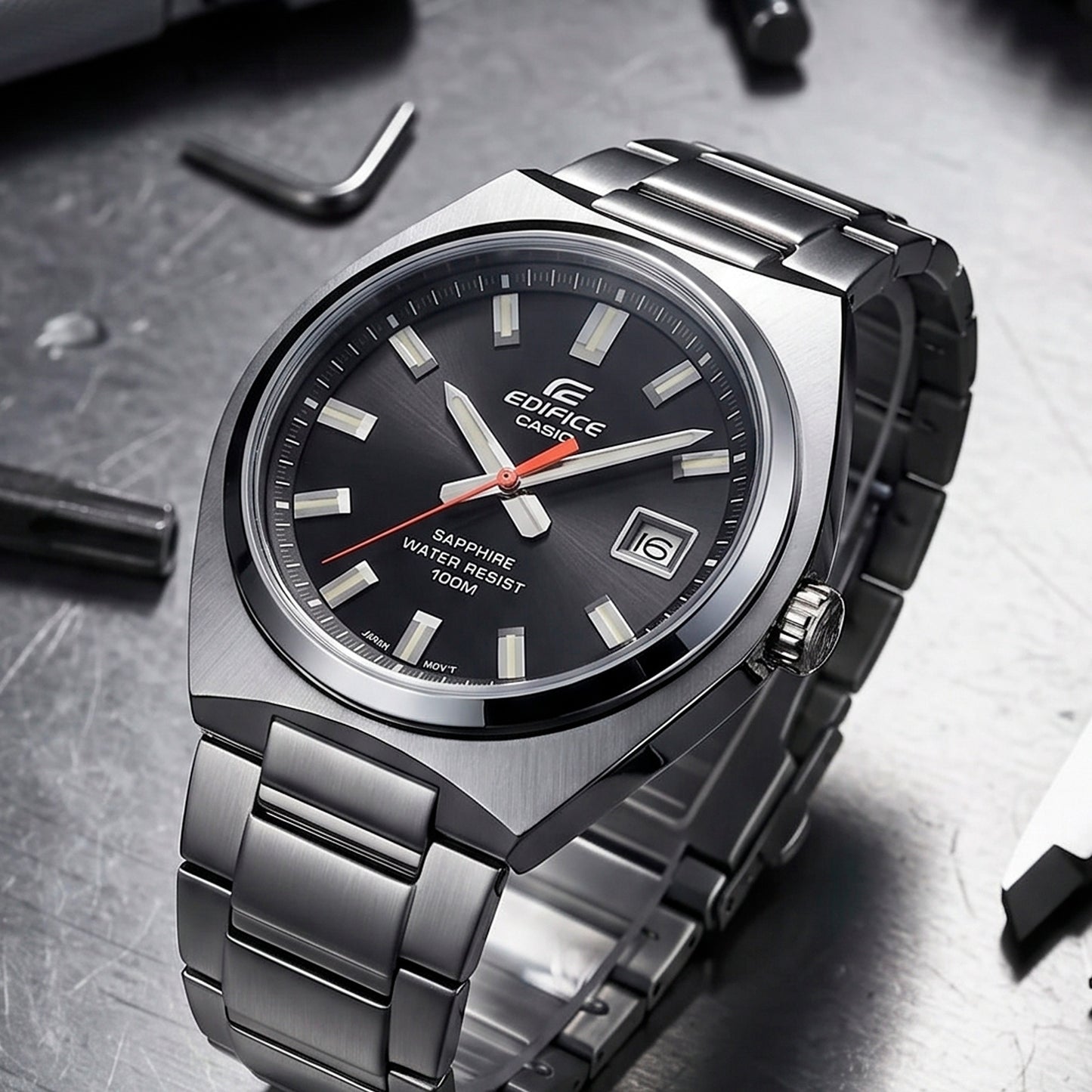 EFB-109D-3AVDF | RELOJ DE ACERO PARA HOMBRE CASIO EDIFICE