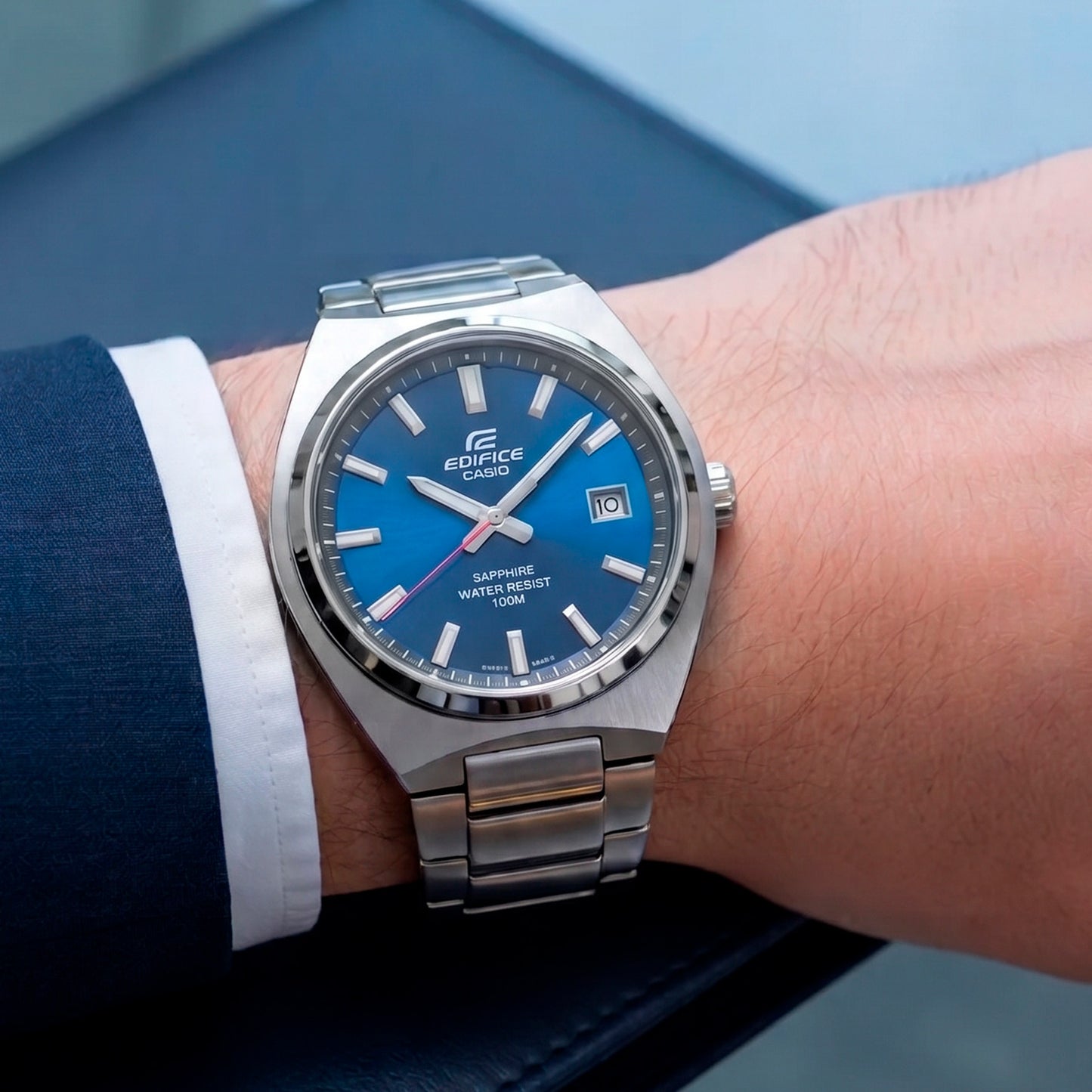 EFB-109D-3AVDF | RELOJ DE ACERO PARA HOMBRE CASIO EDIFICE