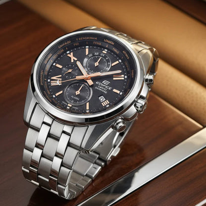 EFB-301JD | RELOJ DE ACERO PARA HOMBRE CASIO EDIFICE
