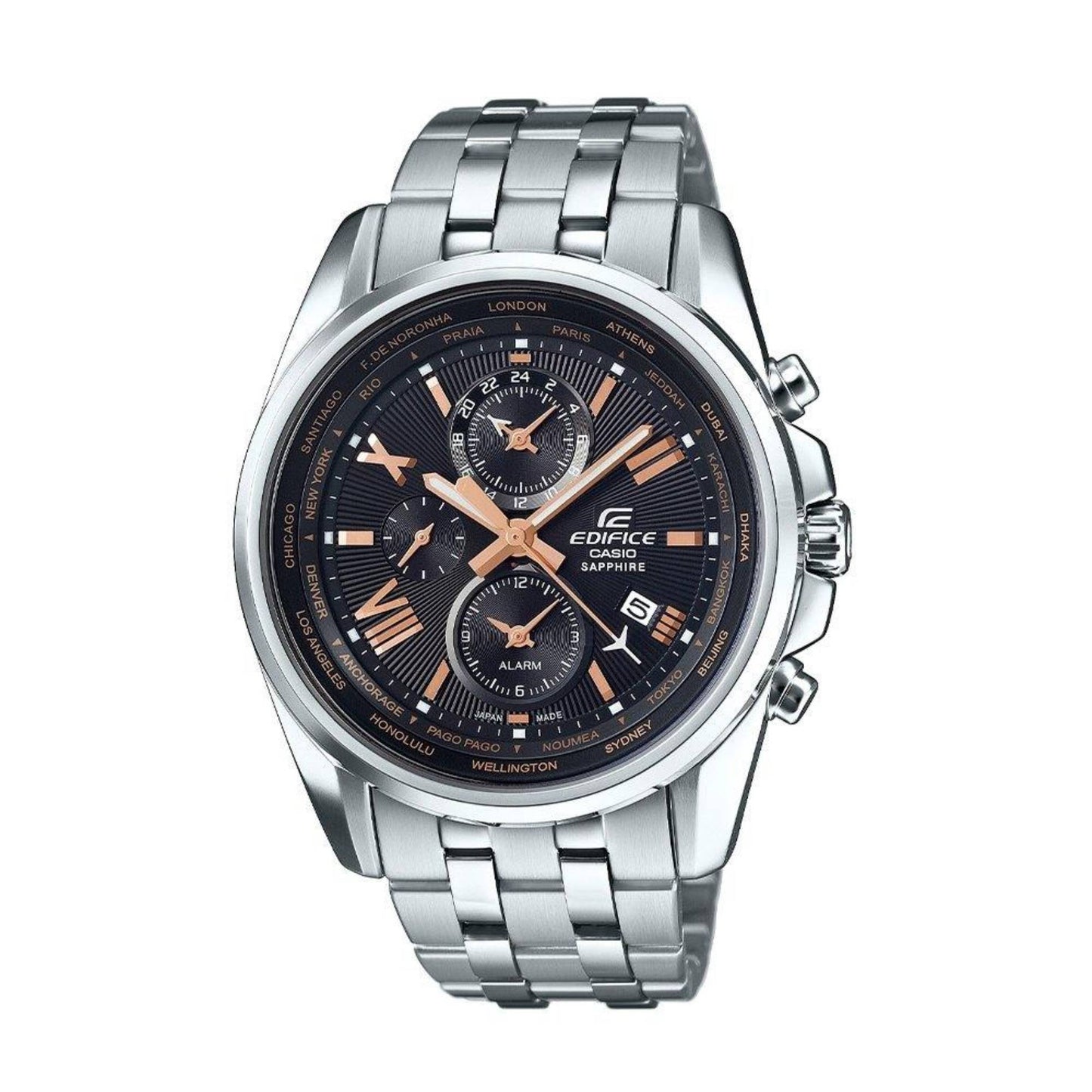 EFB-301JD | RELOJ DE ACERO PARA HOMBRE CASIO EDIFICE