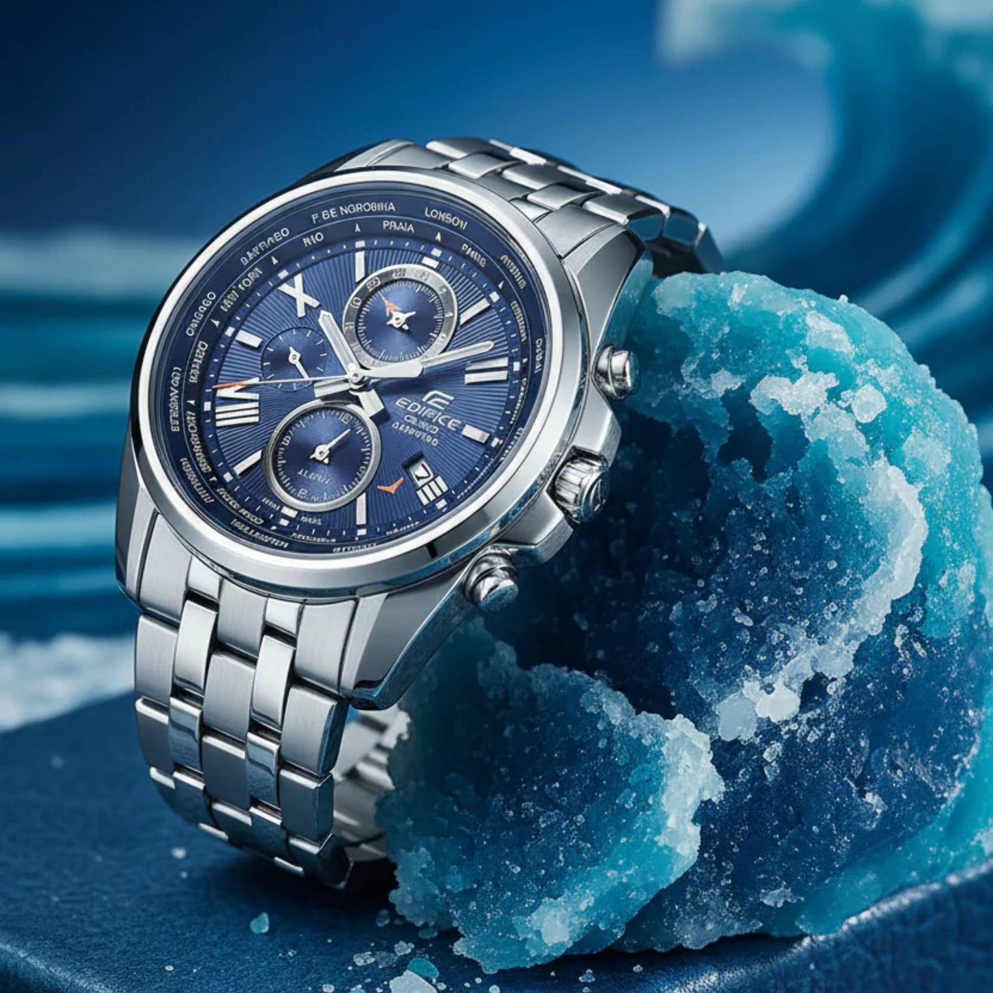 EFB-301JD | RELOJ DE ACERO PARA HOMBRE CASIO EDIFICE