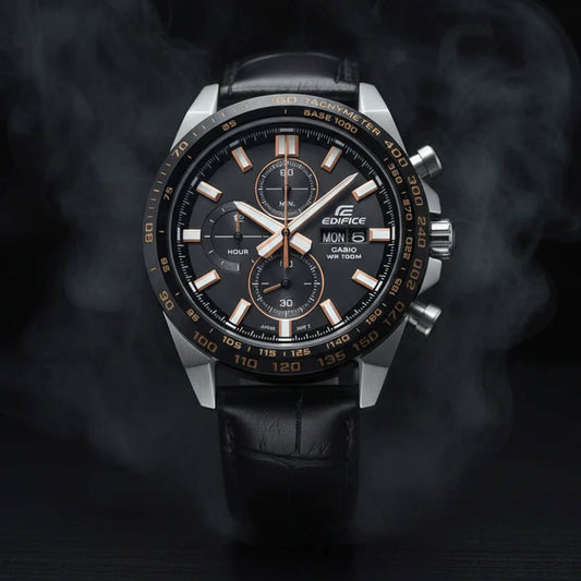 EFR-574BL-1AVUDF | RELOJ DE CUERO PARA HOMBRE CASIO EDIFICE