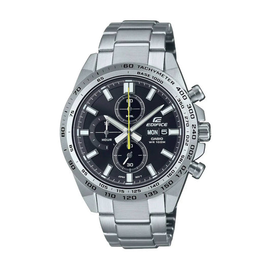 EFR-574D-1AVUDF | RELOJ DE ACERO PARA HOMBRE CASIO EDIFICE - NEGRO