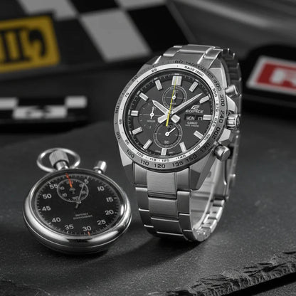 EFR-574D-1AVUDF | RELOJ DE ACERO PARA HOMBRE CASIO EDIFICE - NEGRO