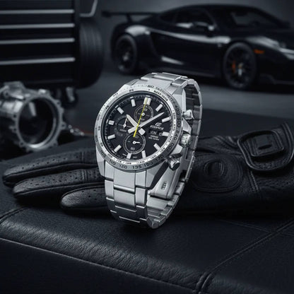 EFR-574D-1AVUDF | RELOJ DE ACERO PARA HOMBRE CASIO EDIFICE - NEGRO