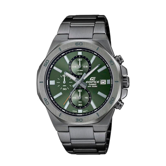 EFV-640DC-3AVUDF | RELOJ DE ACERO PARA HOMBRE CASIO EDIFICE - VERDE