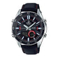 EFV-C100L-1AVDF | RELOJ DE CUERO PARA HOMBRE CASIO EDIFICE - NEGRO