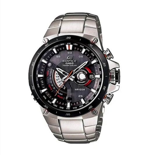 EQS-A1000DB-1AVDR | RELOJ  DE ACERO PARA HOMBRE CASIO EDIFICE - NEGRO