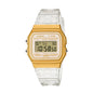 F-91WS | RELOJ DE GOMA Y ACERO CASIO PARA MUJER