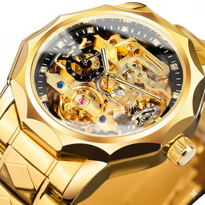 RELOJ FORSINING 117 ORIGINAL AUTOMÁTICO DORADO & PLATEADO | FOR-23 , FOR-25, FOR-26, FOR-27