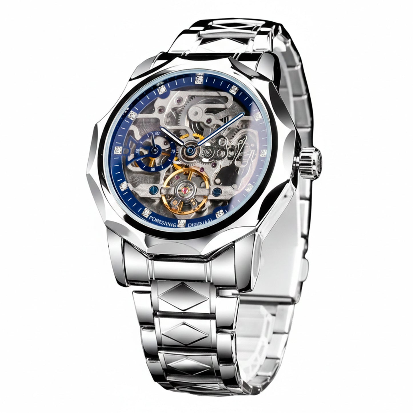 RELOJ FORSINING 117 ORIGINAL AUTOMÁTICO DORADO & PLATEADO | FOR-23 , FOR-25, FOR-26, FOR-27