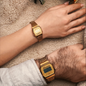 A168W / LA-670 | RELOJ CASIO DE ACERO PARA PAREJA | SKU: CAS-149 / CAS-215
