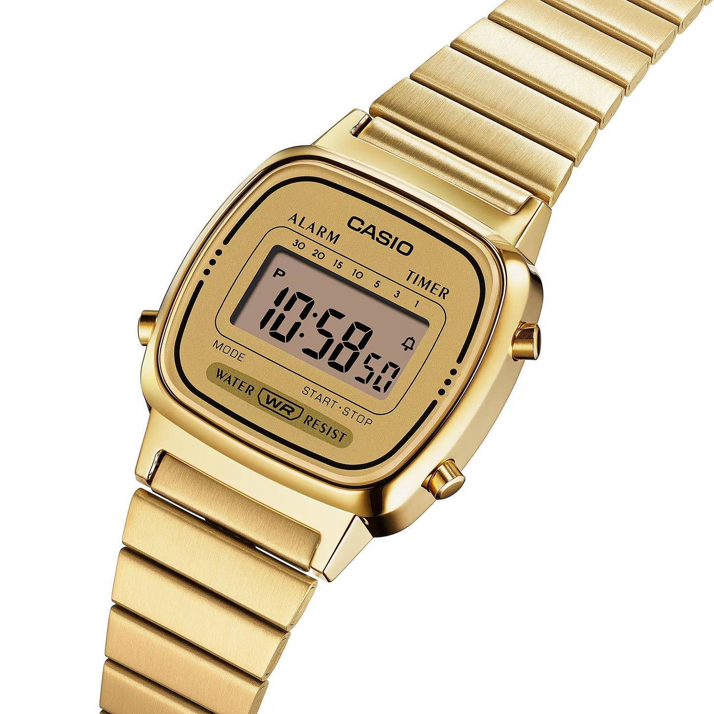 A168W / LA-670 | RELOJ CASIO DE ACERO PARA PAREJA | SKU: CAS-149 / CAS-215