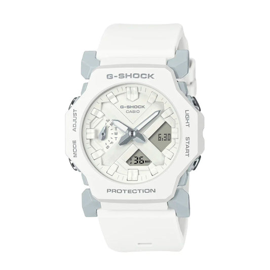 GA-2300-7ADR | RELOJ DE GOMA CASIO G-SHOCK DE DAMA - BLANCO
