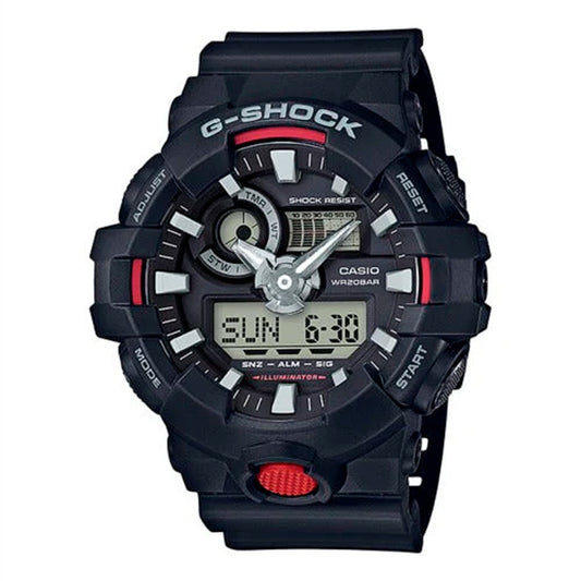 GA-700-1ADR | RELOJ DE GOMA CASIO G-SHOCK - NEGRO