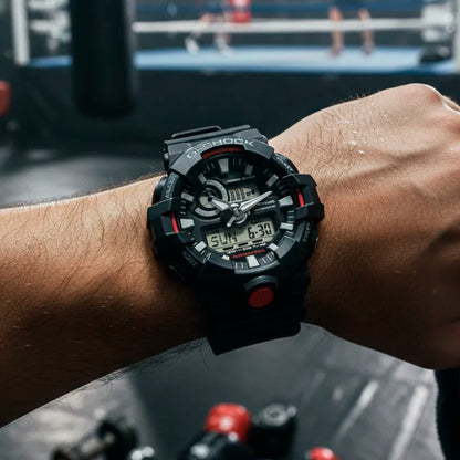 GA-700-1ADR | RELOJ DE GOMA CASIO G-SHOCK - NEGRO