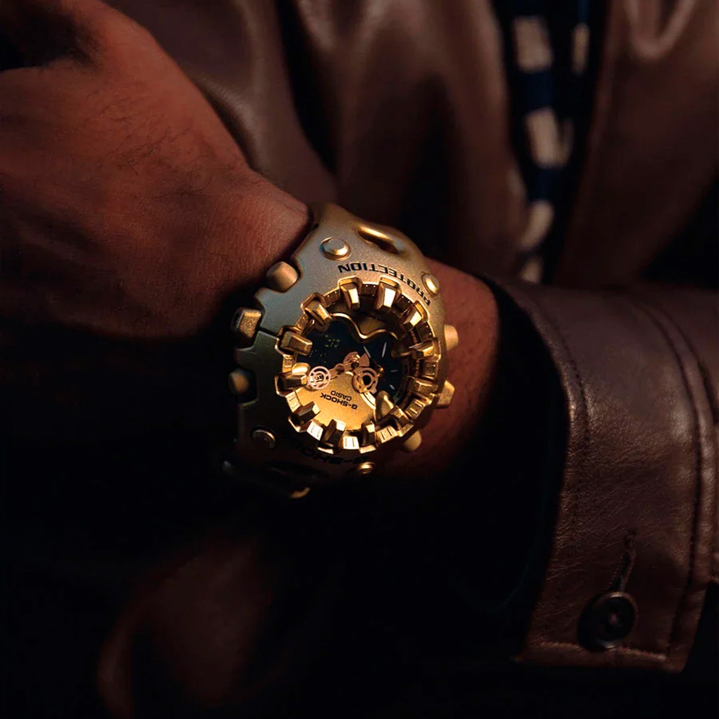 GA-V01A-9ADR | RELOJ DE GOMA CASIO G-SHOCK - DORADO