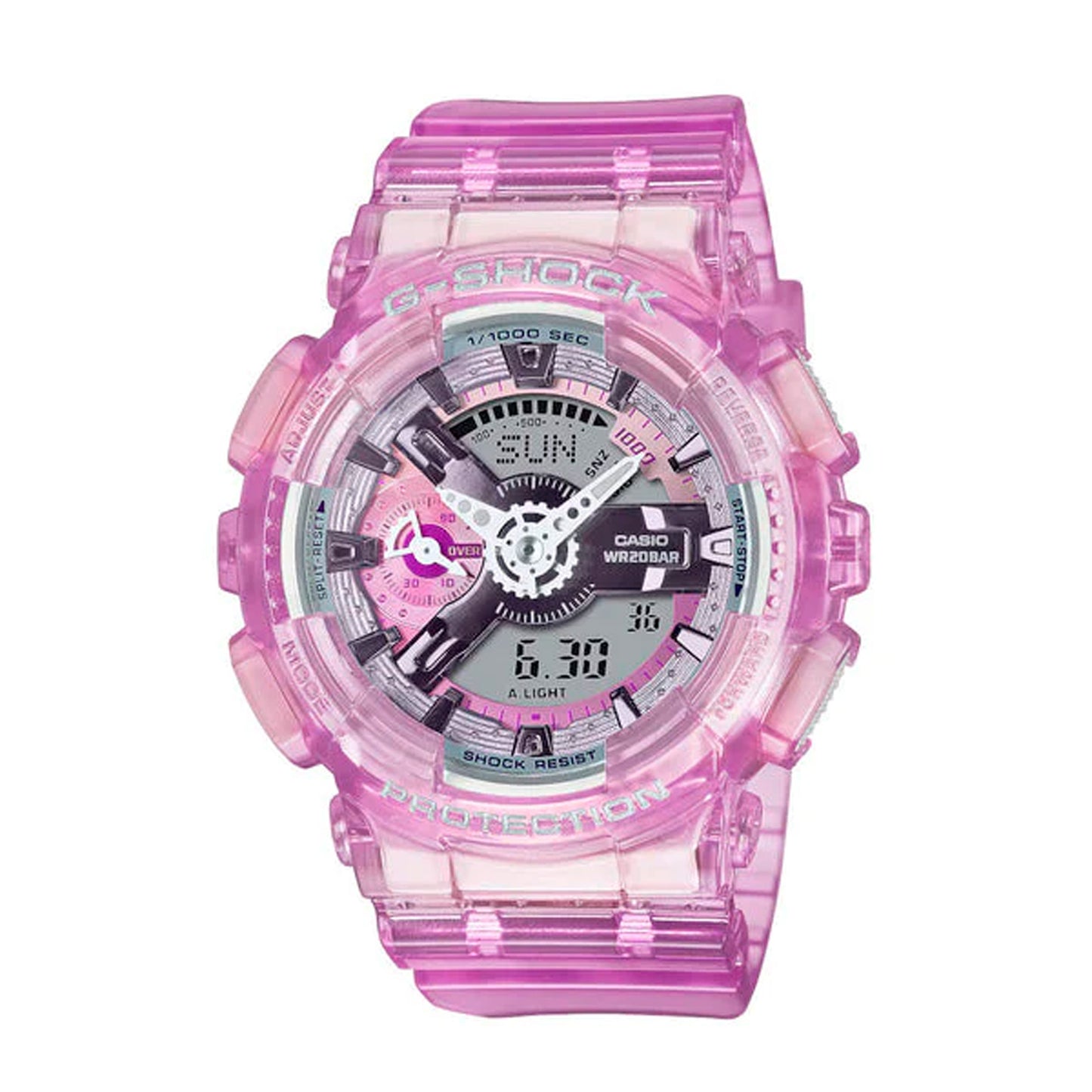 GMA-S110VW-4ADR | RELOJ DE GOMA PARA MUJER CASIO G-SHOCK - ROSADO