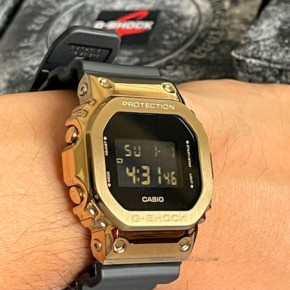 GMS-5600UGB-1DR | RELOJ DE GOMA Y ACERO CASIO G-SHOCK - NEGRO