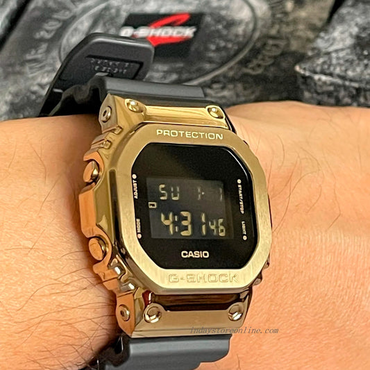 GMS-5600UGB-1DR | RELOJ DE GOMA Y ACERO CASIO G-SHOCK - NEGRO