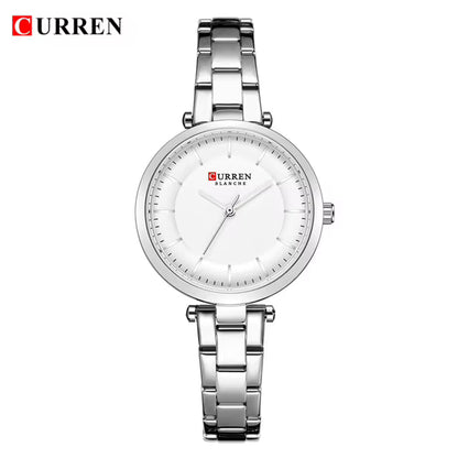 RELOJ CURREN MUJER ORIGINAL ELEGANTE ACERO INOXIDABLE 9054