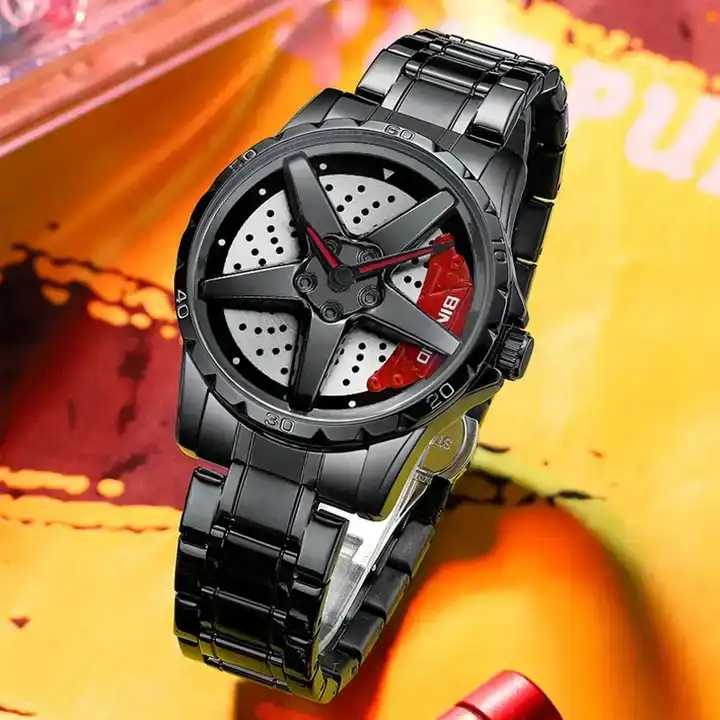 RELOJES SANDA Y BINBOND ORIGINAL CASUAL NEGRO Y PLATEADO | SAN-54 | SAN-55 | BIN-1 | BIN-2