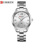RELOJ CURREN MUJER ORIGINAL ELEGANTE ACERO INOXIDABLE 9007