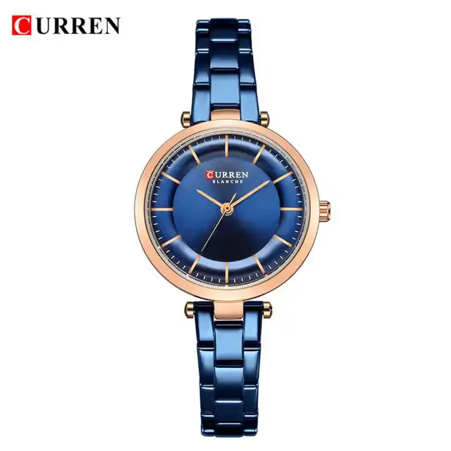 RELOJ CURREN MUJER ORIGINAL ELEGANTE ACERO INOXIDABLE 9054